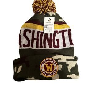 NWT Washington Stocking Hat Cap Tassel Camo One Size